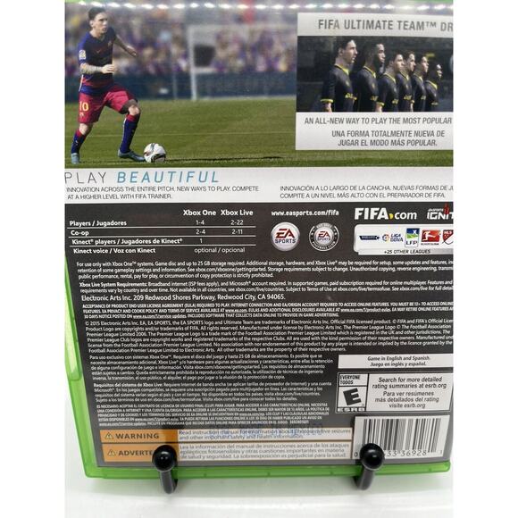 Microsoft Xbox One FIFA 16 Soccer Video Game EA Sports 2015 Tested Legends Team - Picture 3 of 7